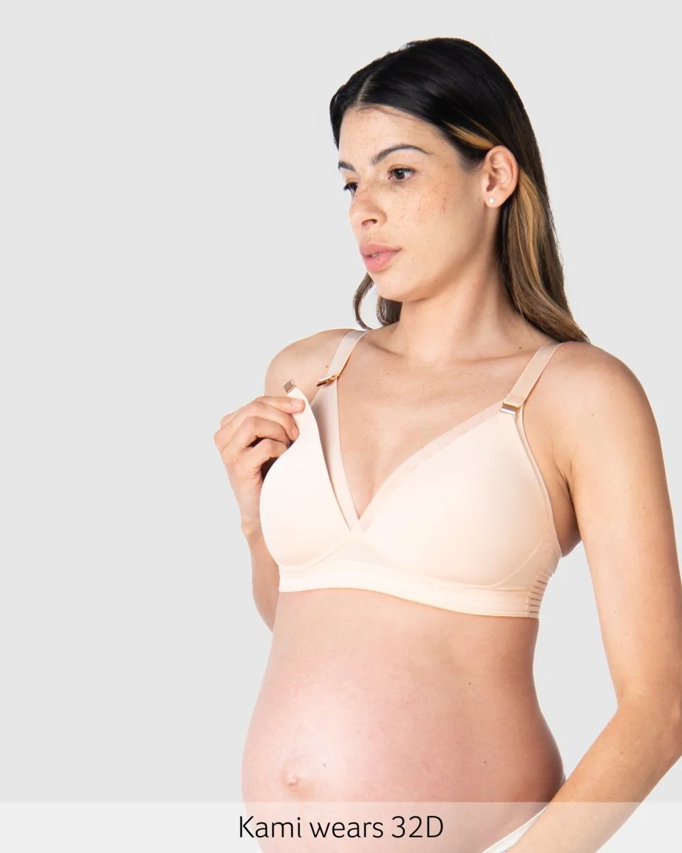 Ambition T-Shirt Nursing Bra - Shell - Image 3