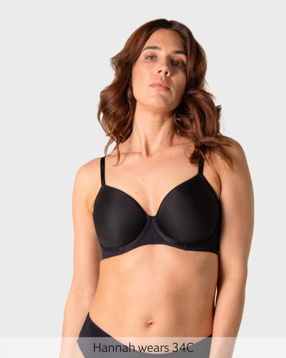 Effortless Sculpt T-shirt Bra - Black - Image 4