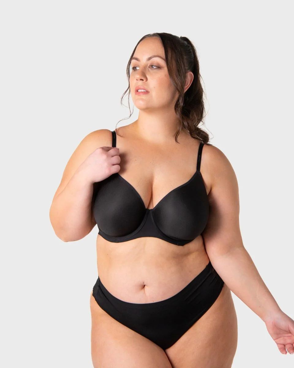 Effortless Sculpt T-shirt Bra - Black - Image 8