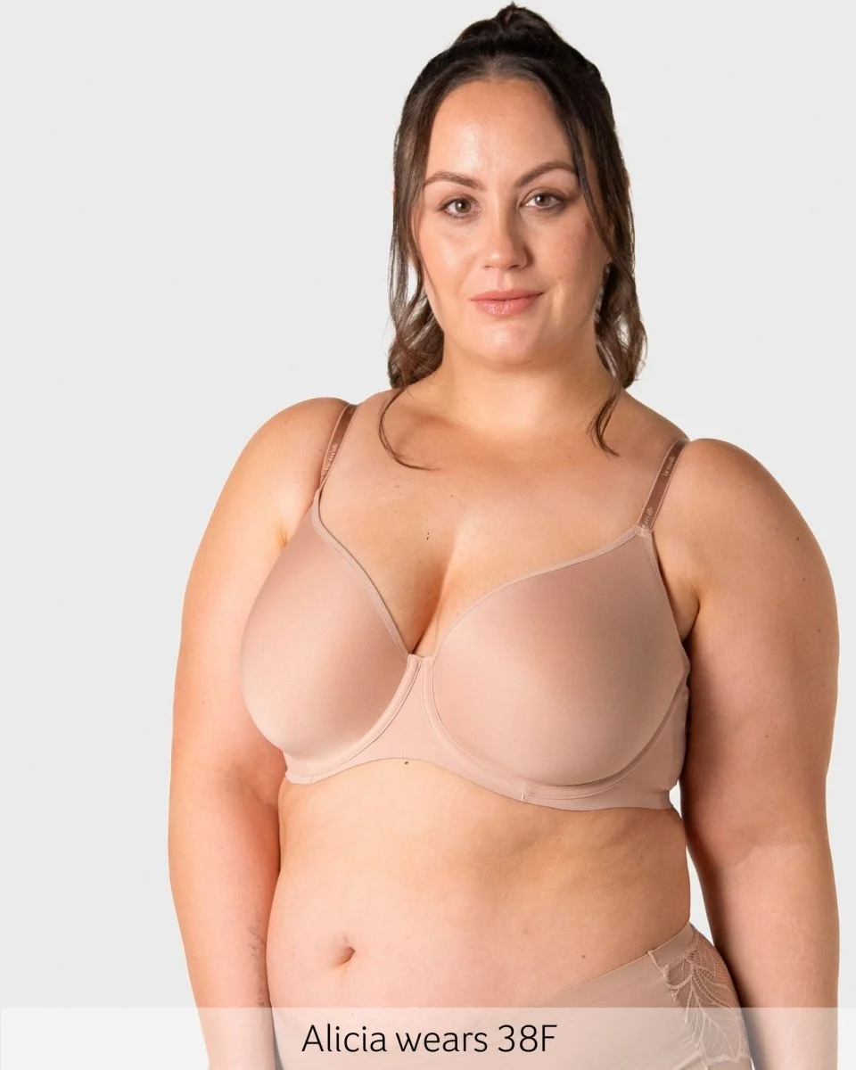 Effortless Sculpt T-shirt Bra - Cashmere - Image 3