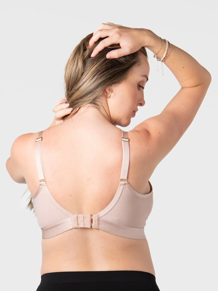 Flawless Full Cup Plunge Nursing Bra - Cashmere - Image 4