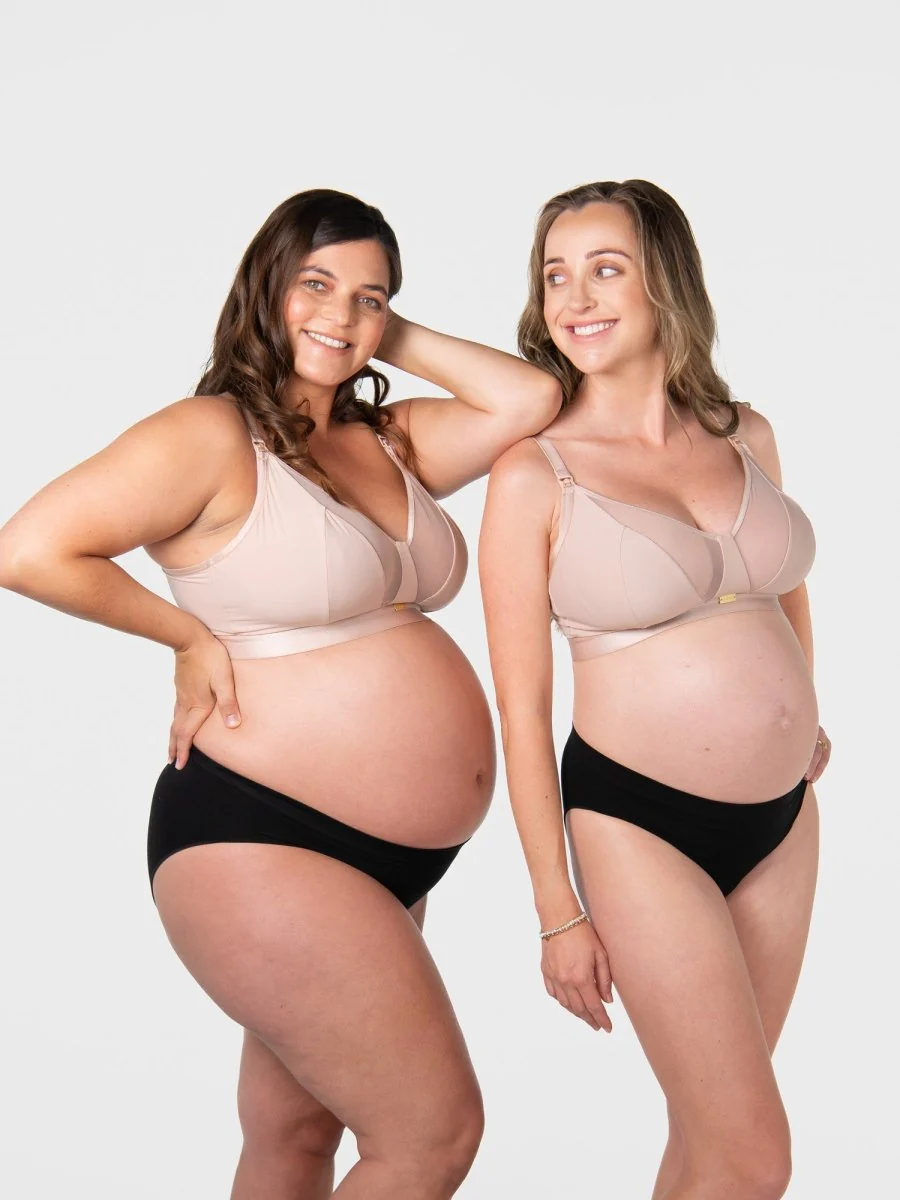 Flawless Full Cup Plunge Nursing Bra - Cashmere - Image 5