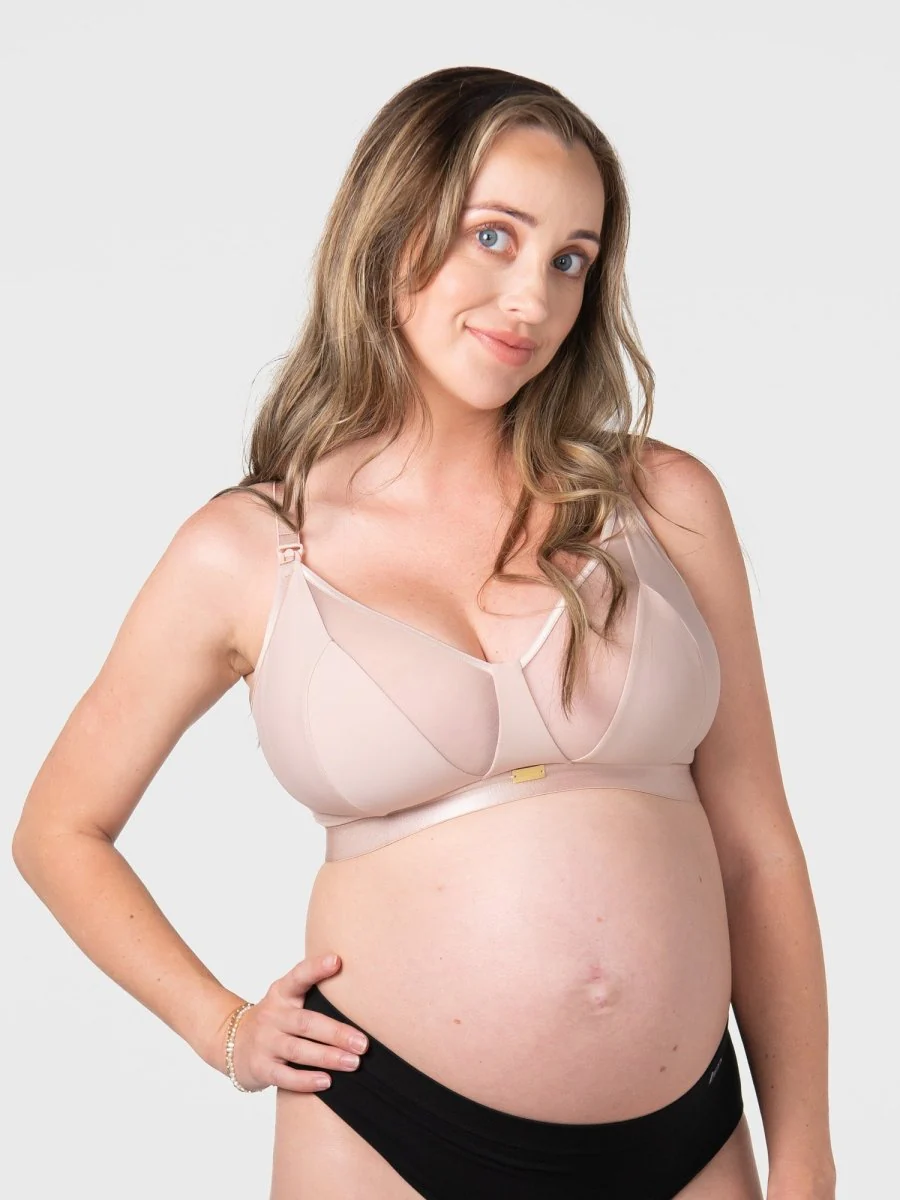 Flawless Full Cup Plunge Nursing Bra - Cashmere - Image 6