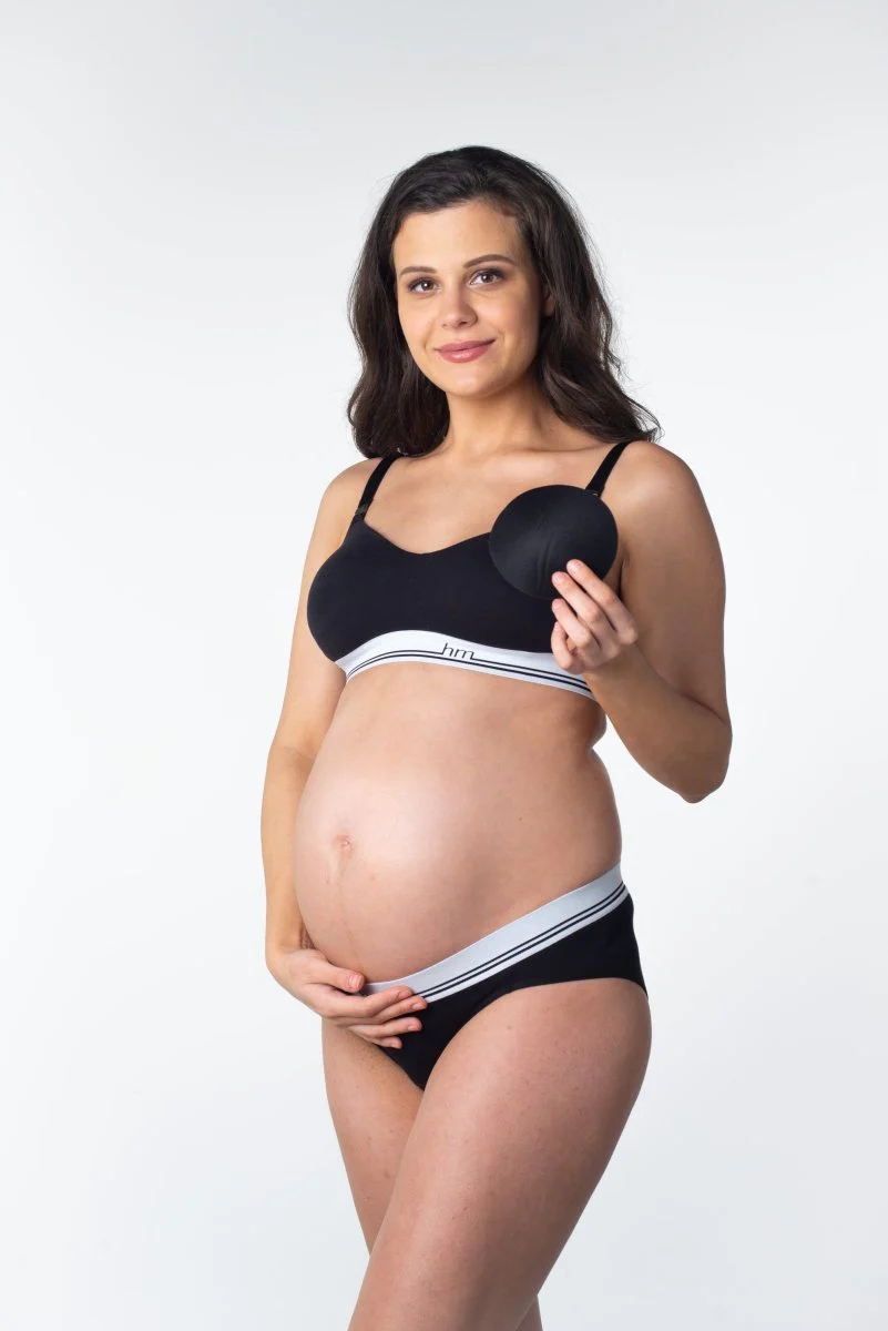 Icon Cotton Light Leakproof Bikini Brief - Black - Image 4