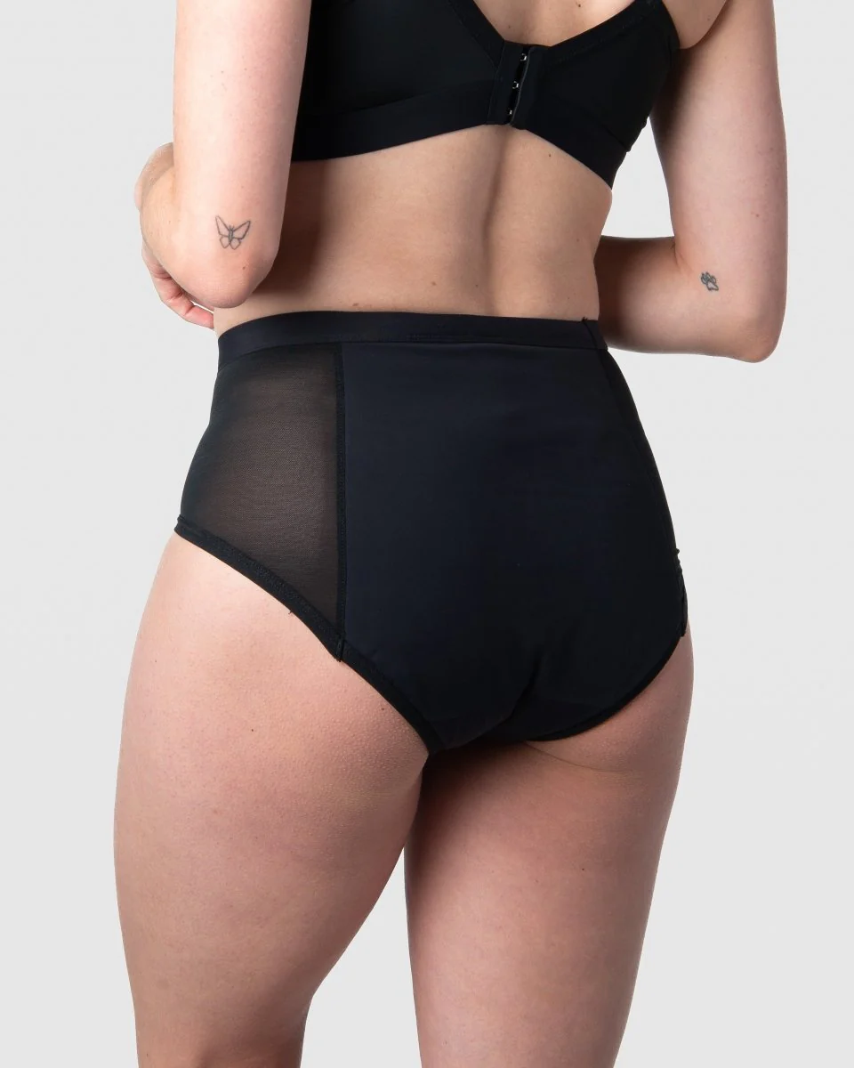 Limitless Black Heavy Leakproof Hi Brief - Image 3