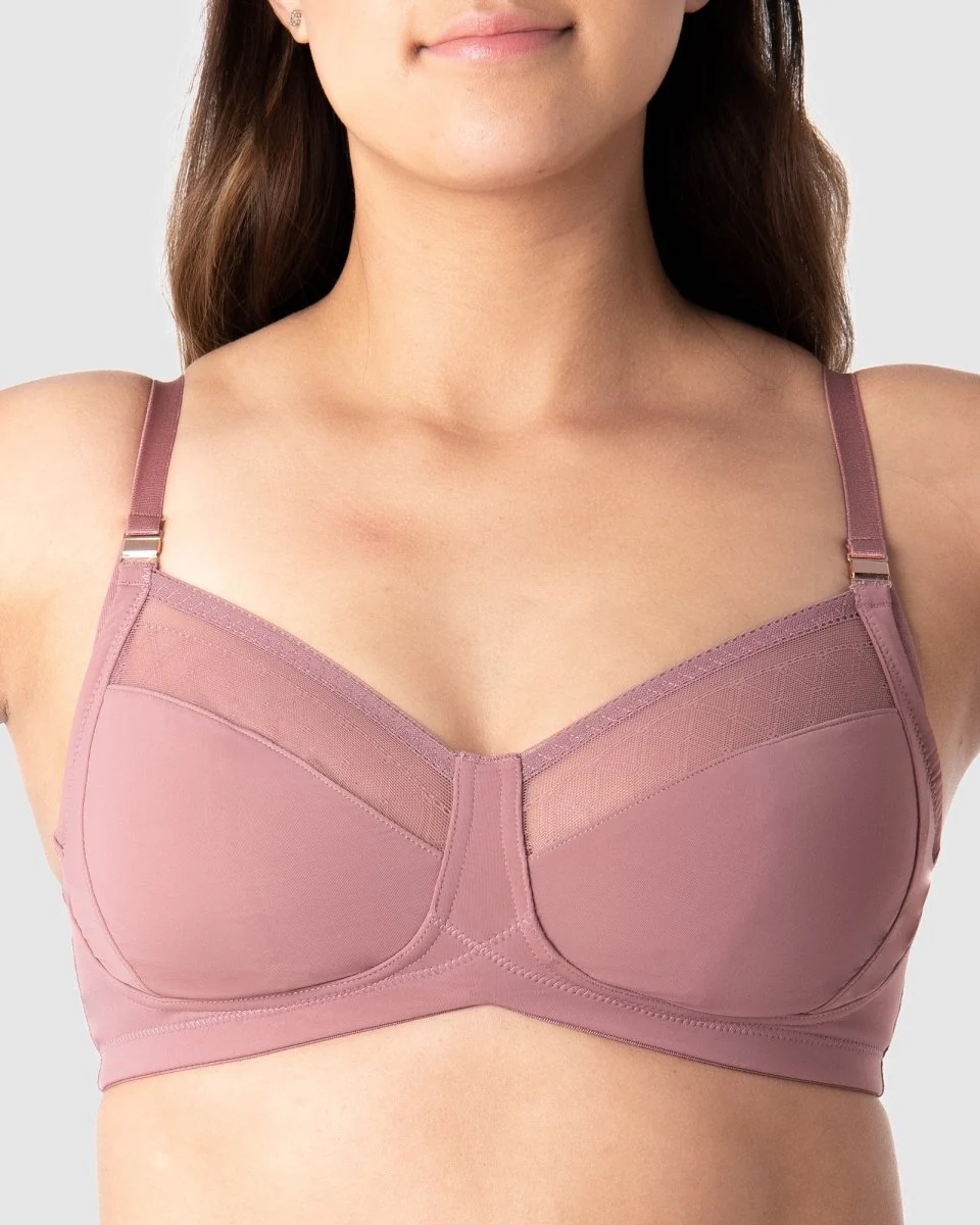 Lunar Eclipse Nursing Bra - Antique Rose - Image 3