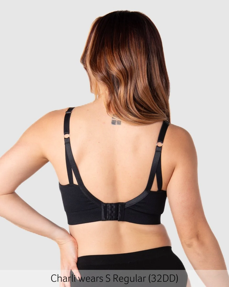 My Necessity 2.0 FlexFit Nursing Bra - Black - Image 5