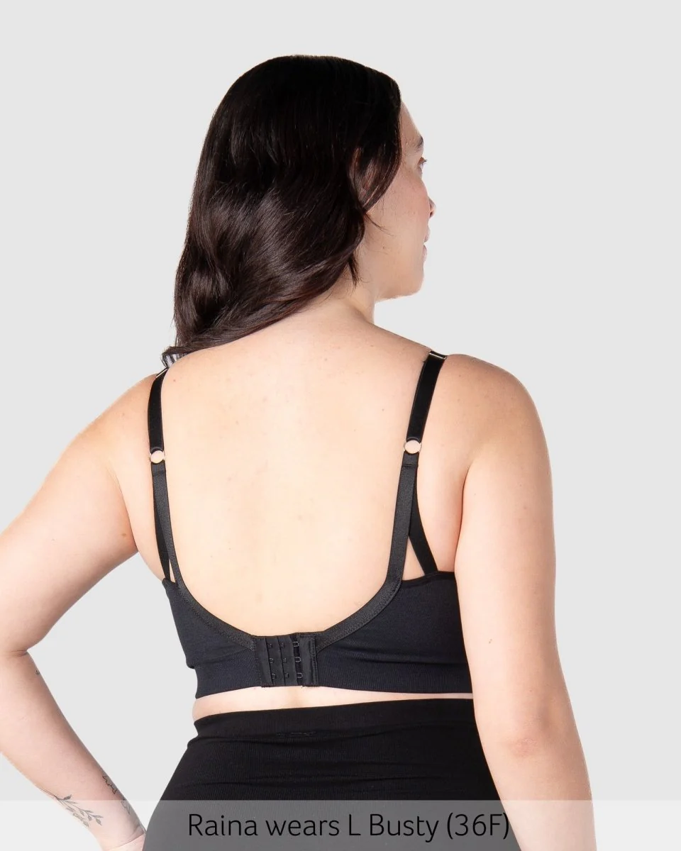 My Necessity 2.0 FlexFit Nursing Bra - Black Busty - Image 5
