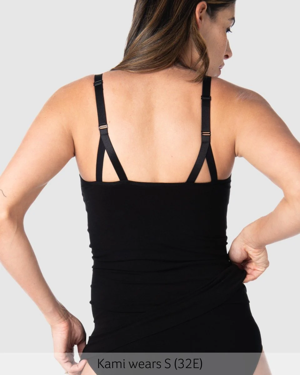 My Necessity FlexFit Nursing Camisole - Black - Image 5