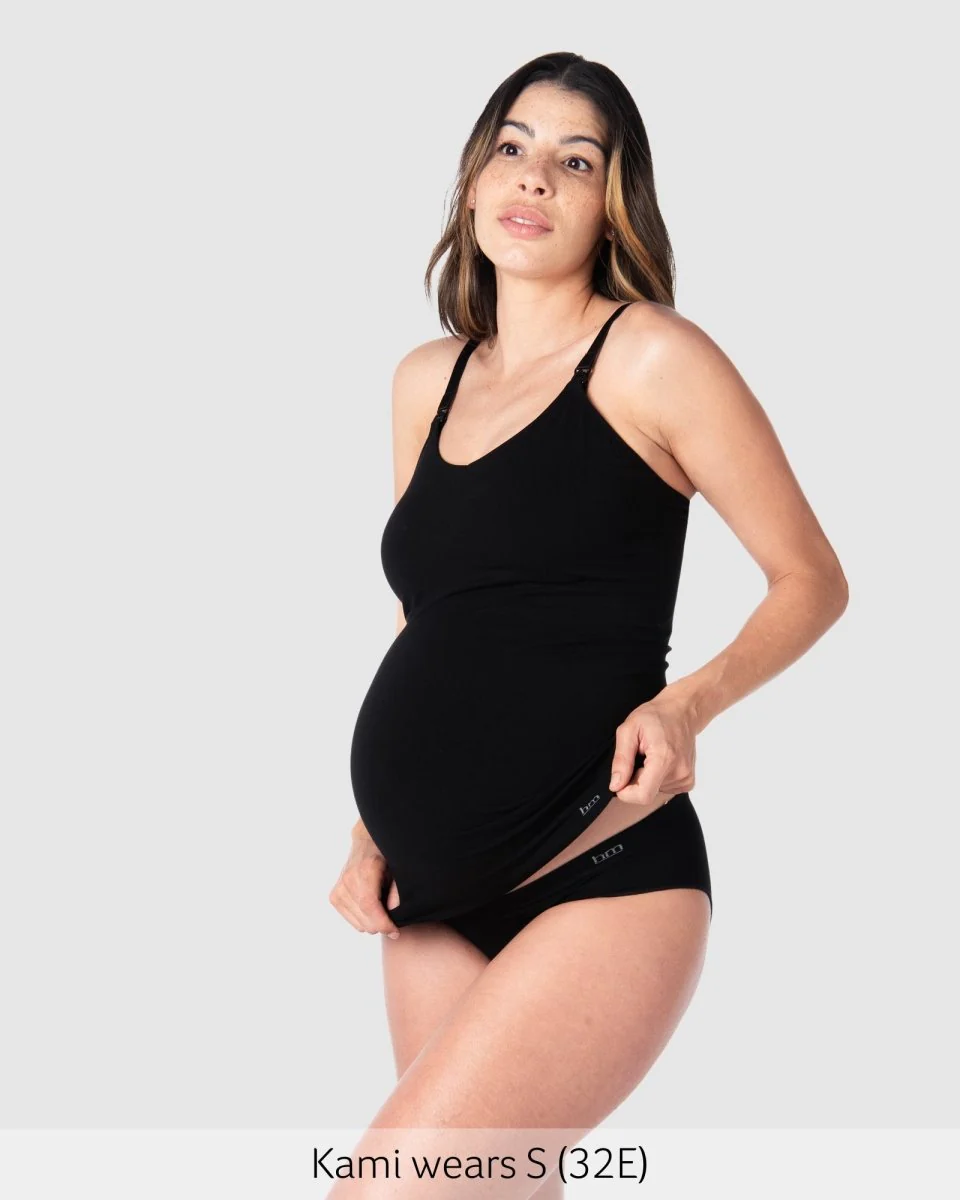 My Necessity FlexFit Nursing Camisole - Black - Image 6