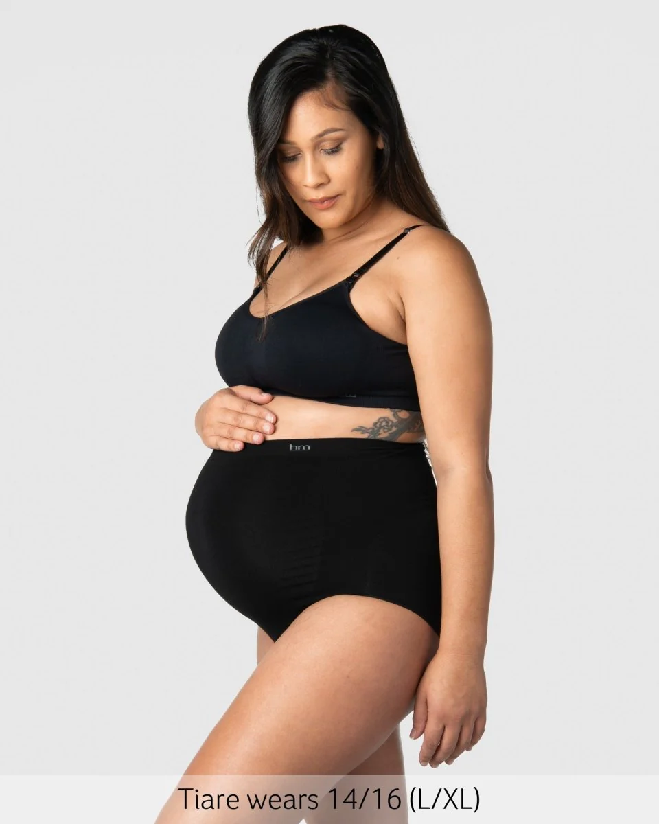 My Necessity Seamless Maternity Brief - Black - Image 3