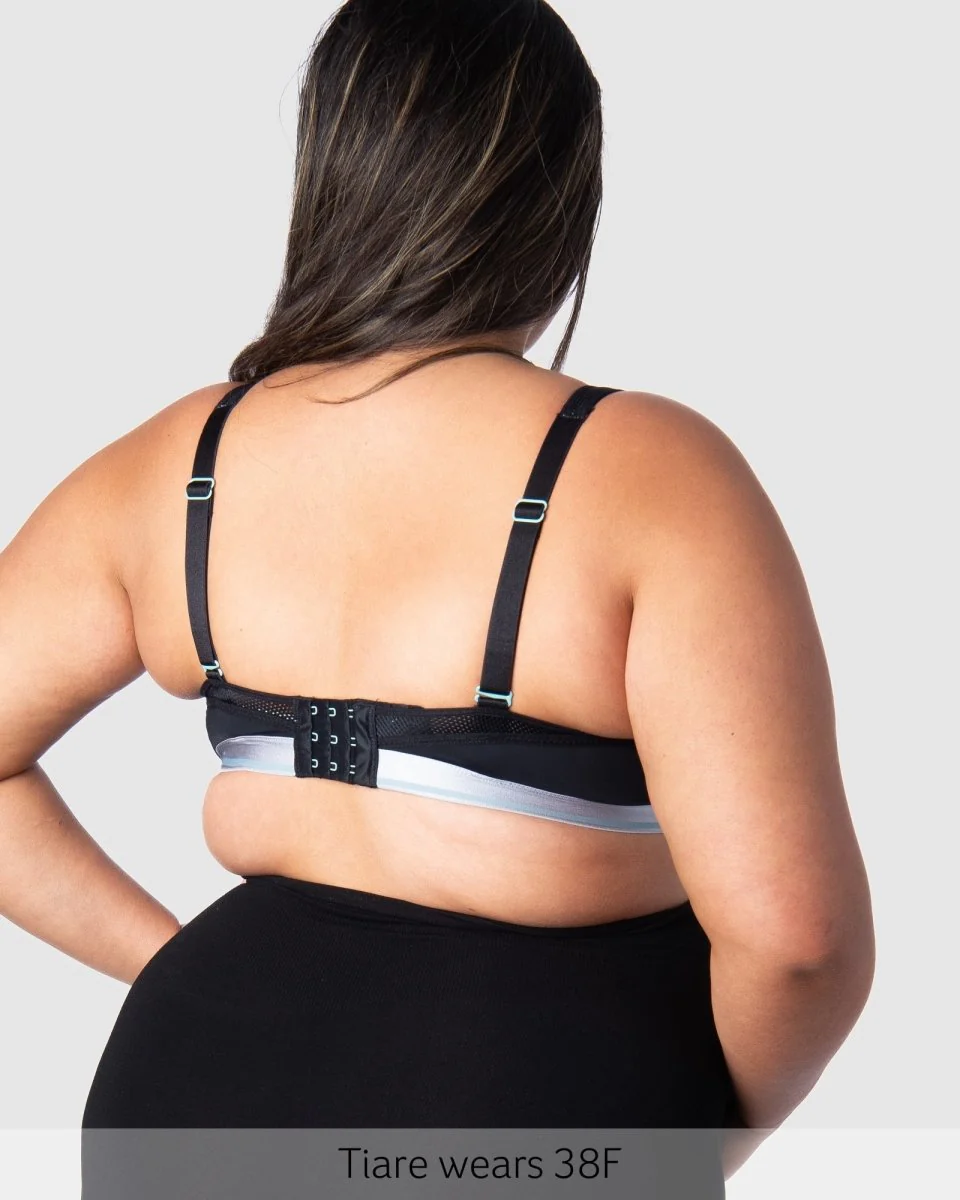 Reactivate Sports Nursing Bra - Black - Image 5