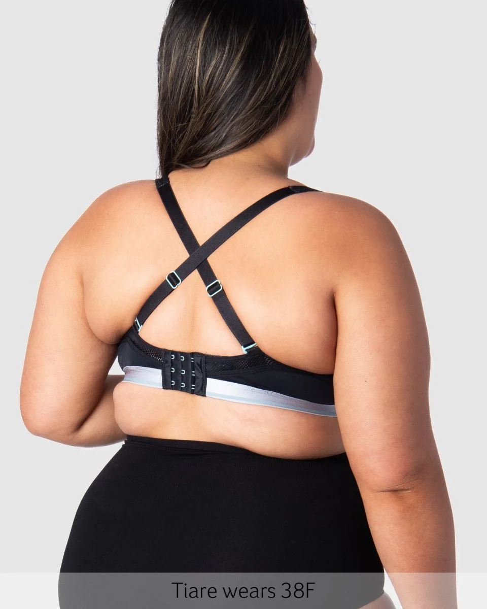 Reactivate Sports Nursing Bra - Black - Image 6