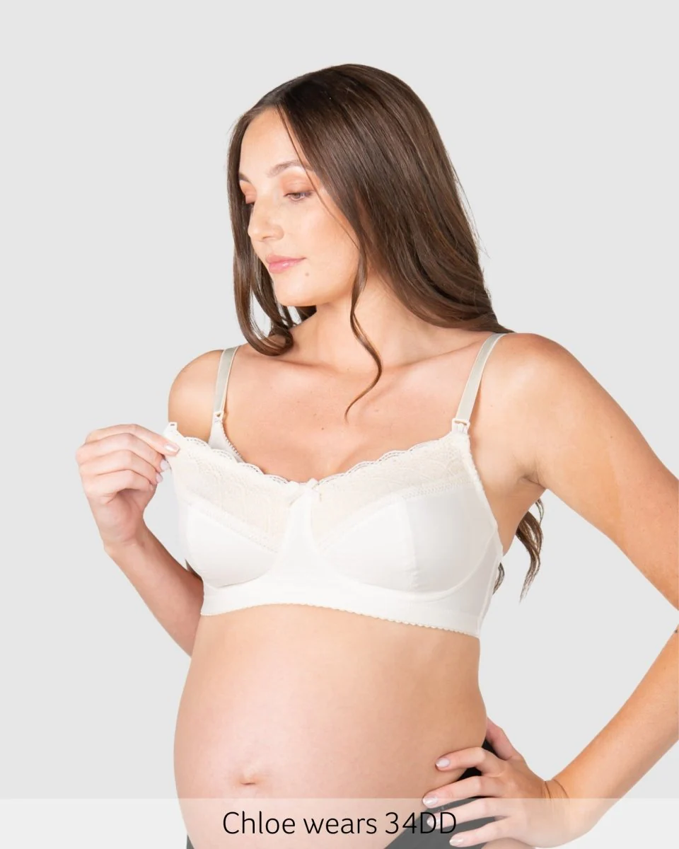 Show Off Full Cup Nursing Bra - Ivory - Image 4